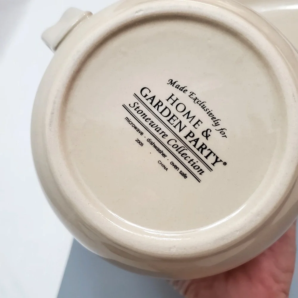 New!!! Home‎ & Garden Party Soup Mug and Sandwich Plate ♡  Birdhouse 2005